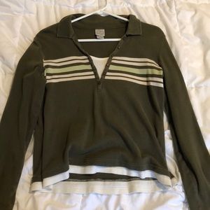 Y2K cottage core long sleeve top